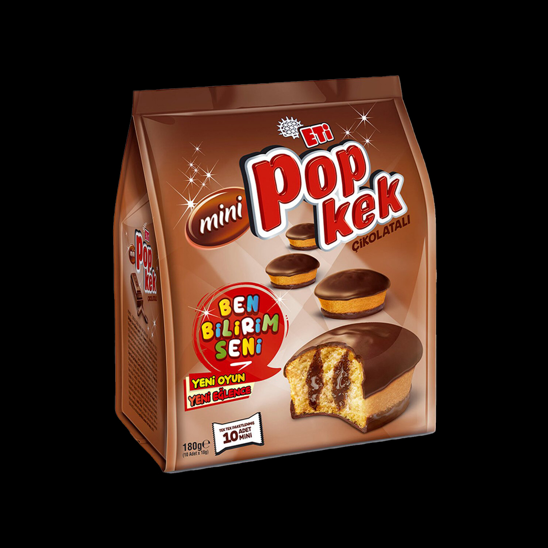 Eti mini Pop Kek Cikolatali 10x180gr
