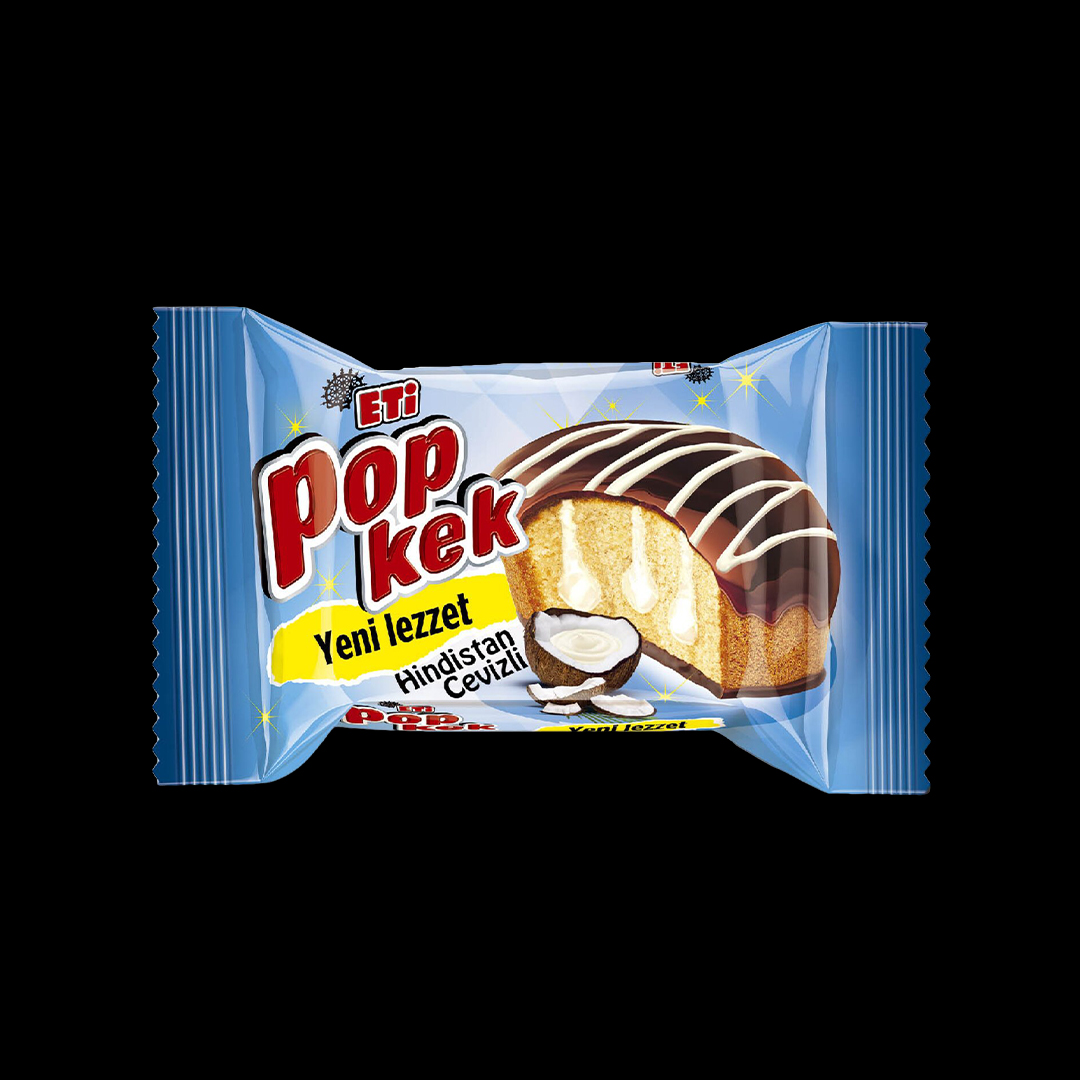 Eti Pop Kek Hindistan Cevizli 60gr