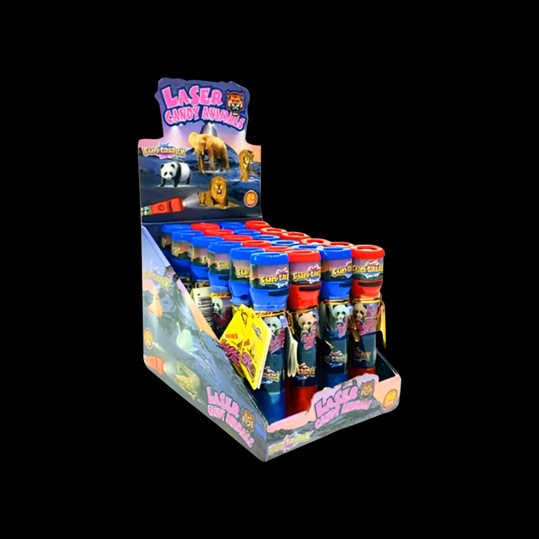 Fun-TasteX Laser Candy Animals 24x5gr