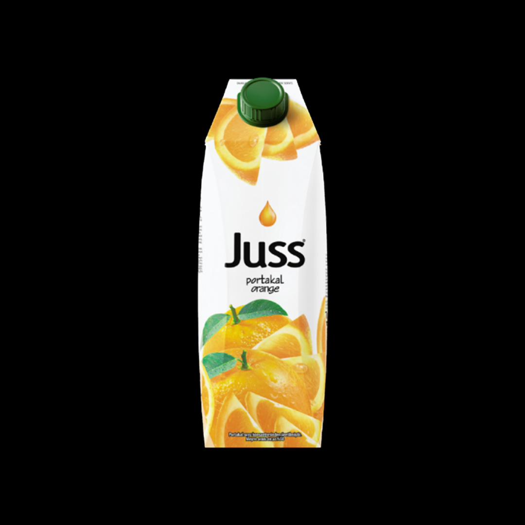 Juss Meyvesuyu Portakalli 12x1L