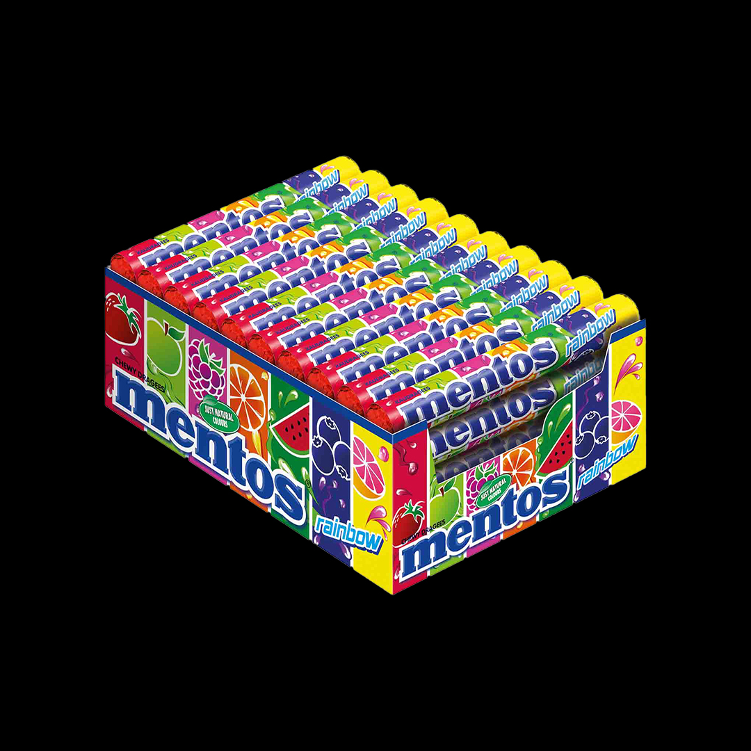 Mentos Rainbow 30x28.6gr