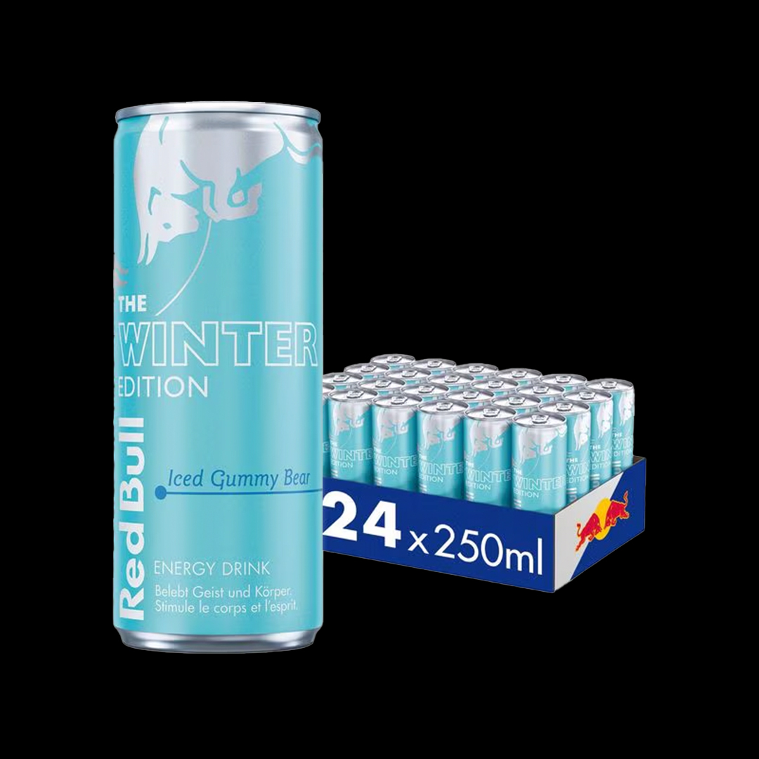Redbull Winter Edition Iced Gummy Bear 24x250ml