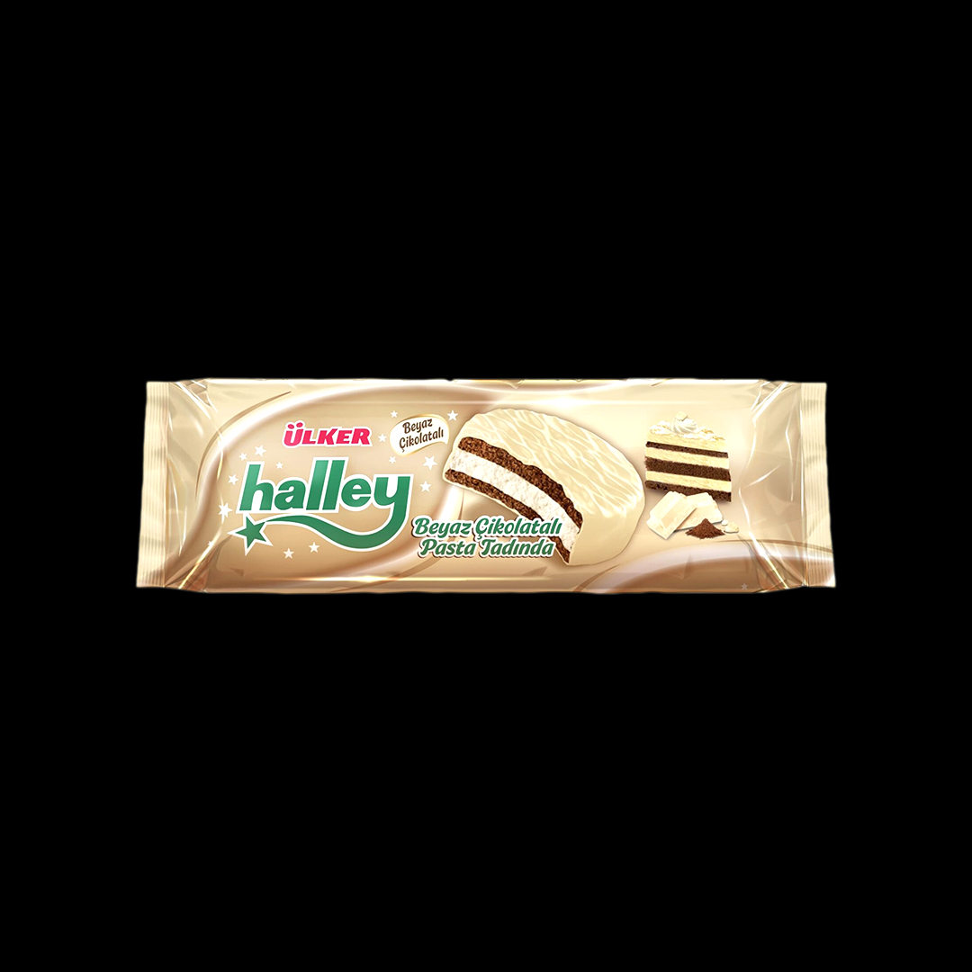 Ülker Halley Beyaz Cikolatali 12x210gr