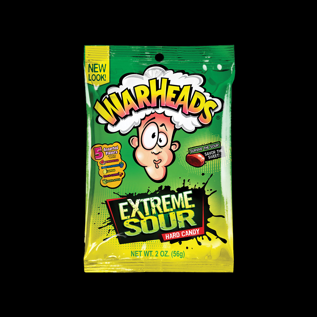 WarHeads Extreme Sour Hard Candy 12x56gr