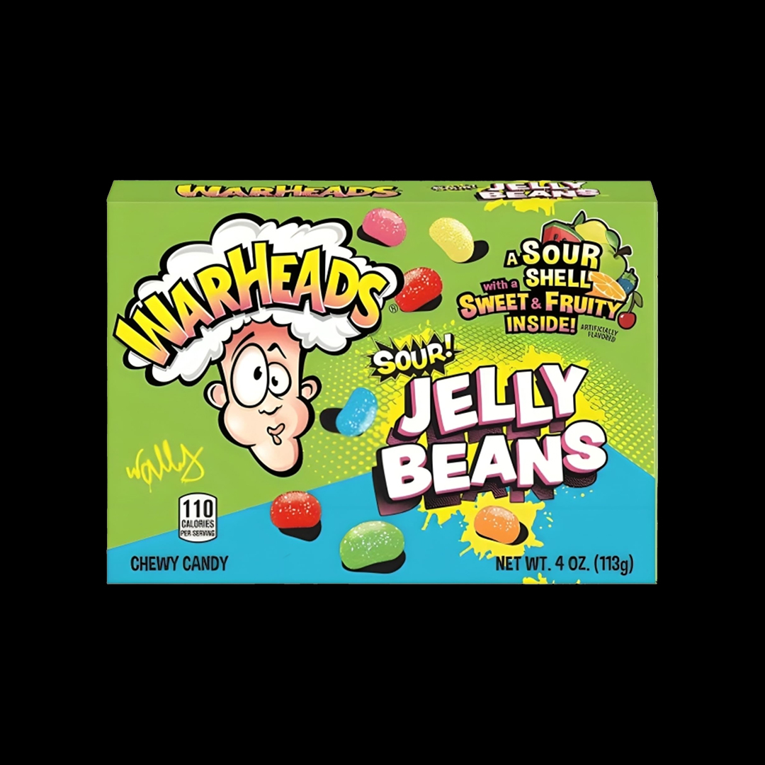 WarHeads Jelly Beans Sour 12x113gr