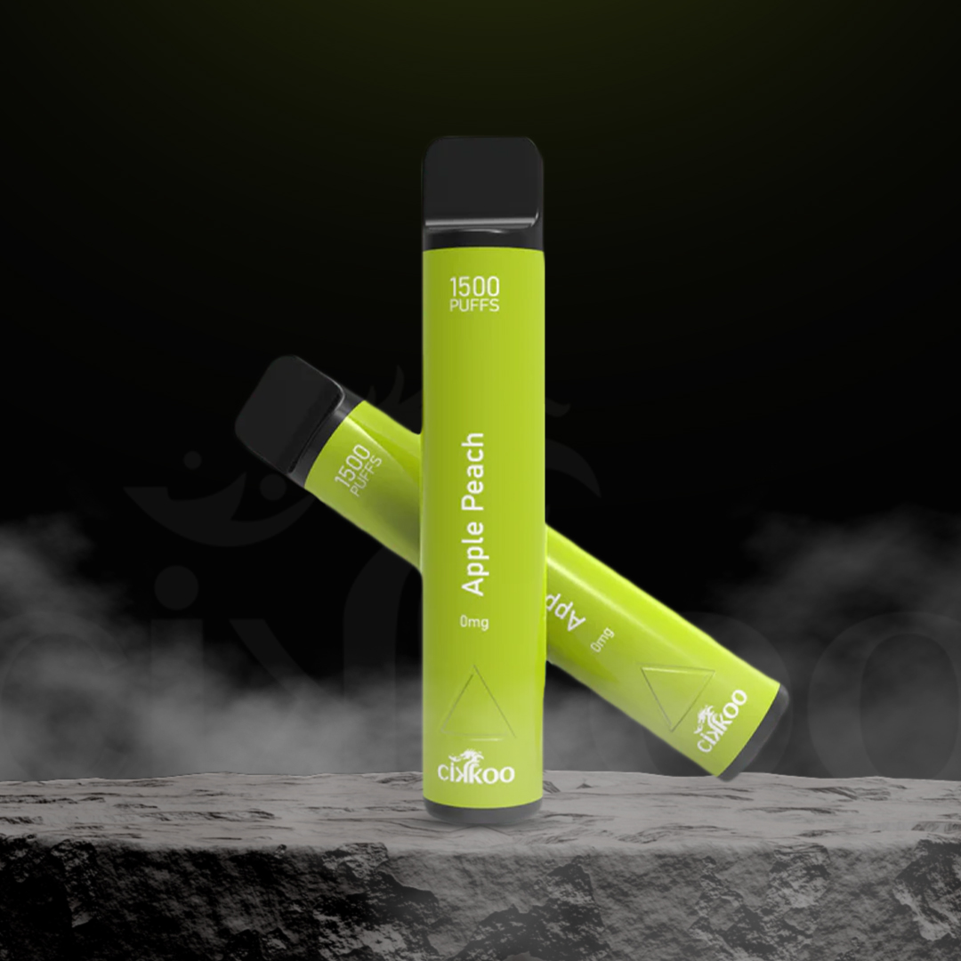 Cikkoo Vape Apple Peach 1500 ohne Nikotin