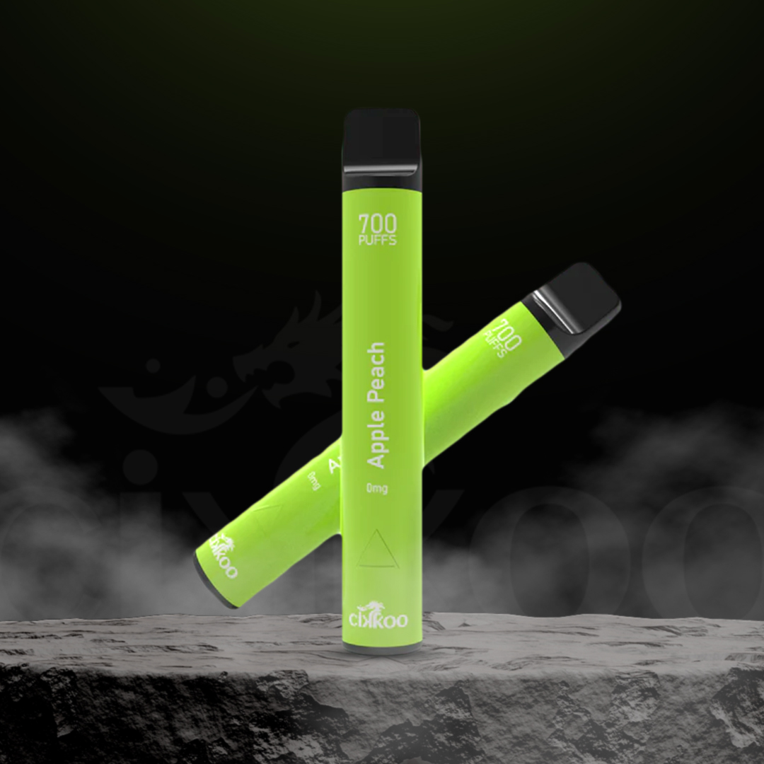 Cikkoo Vape Apple Peach 700 ohne Nikotin