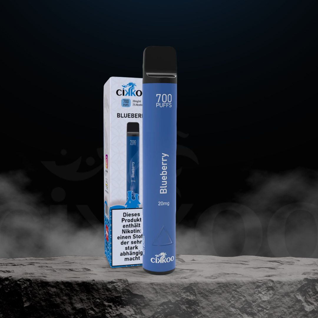 Cikkoo Vape Blueberry 700 mit Nikotin