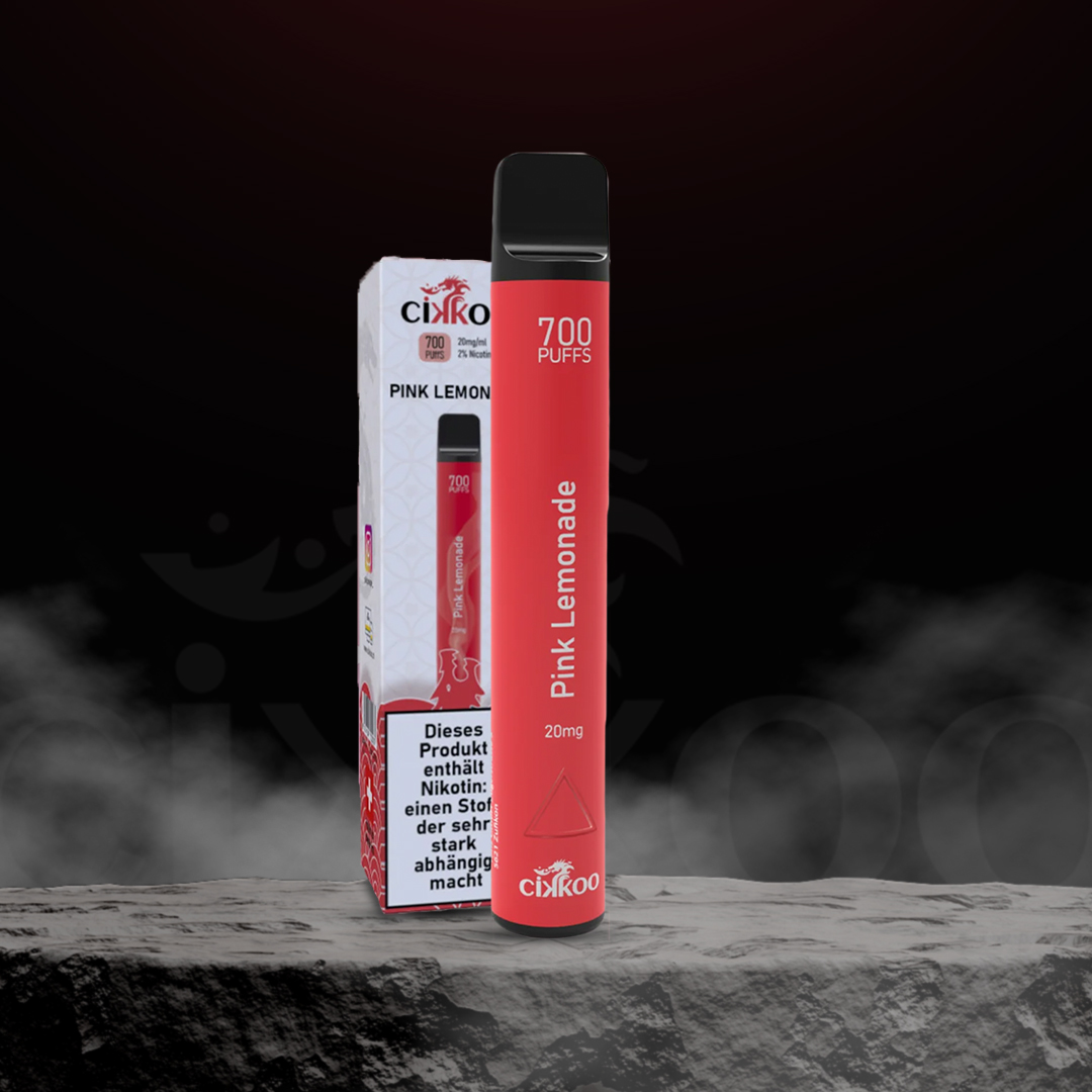 Cikkoo Vape Pink Lemonade 700 mit Nikotin