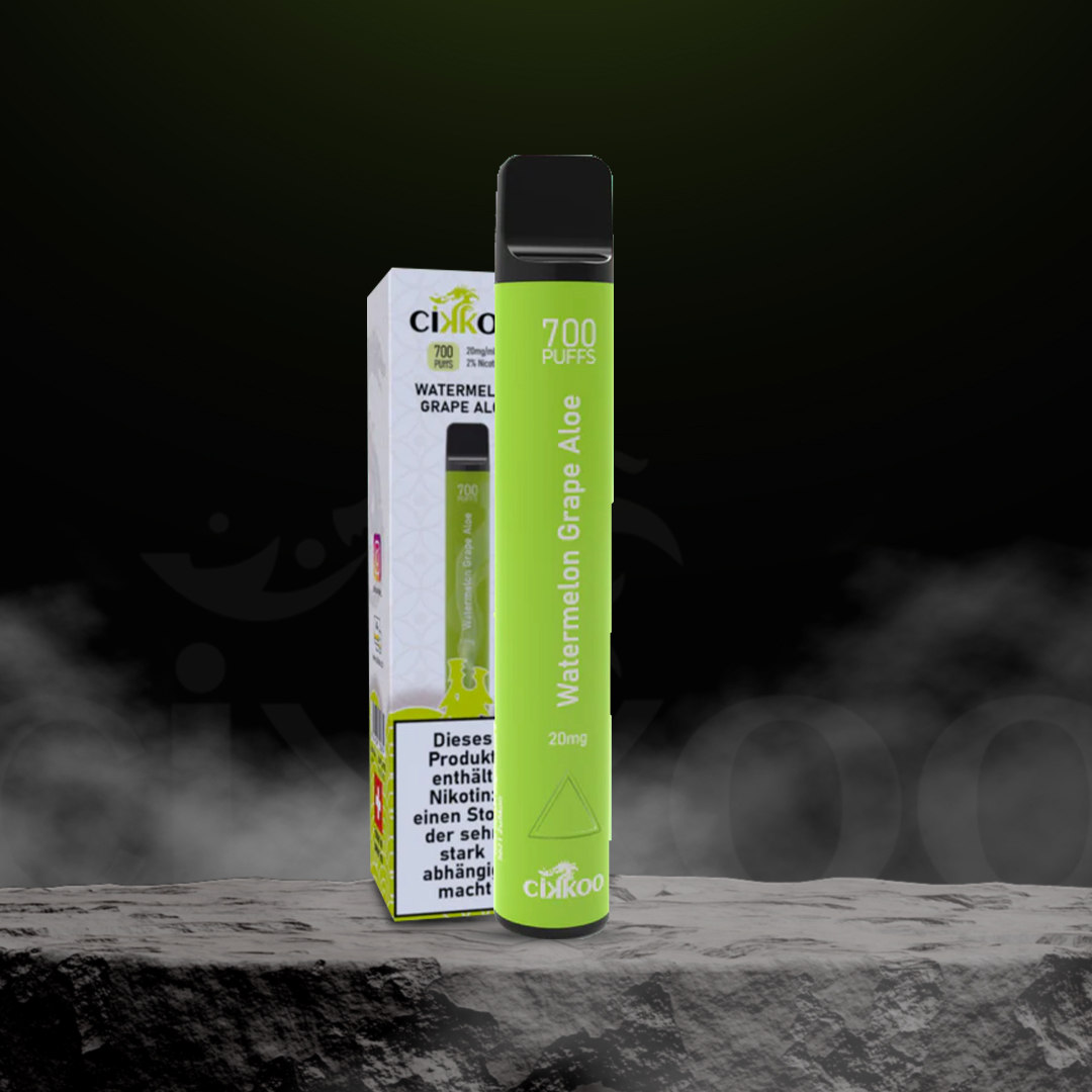 Cikkoo Vape Watermelon Grape Aloe 700 mit Nikotin