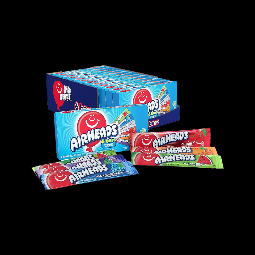 AirHeads 6 Bars 12*93.4g   -  CHF 1.99/Stk