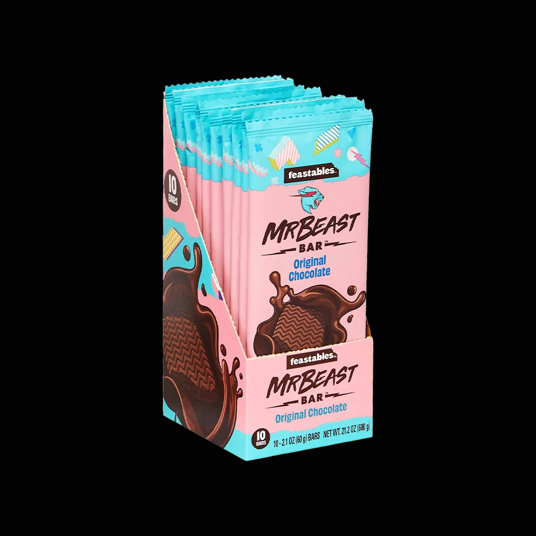 Mr.Beast Originale Chocolate 10*60g   -  CHF 3.90/Stk
