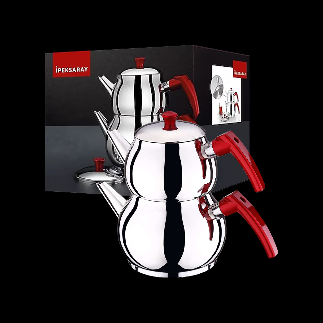 Ipeksaray Celik Caydanlik Aileboyu 8stk  - CHF 23.95/Stk