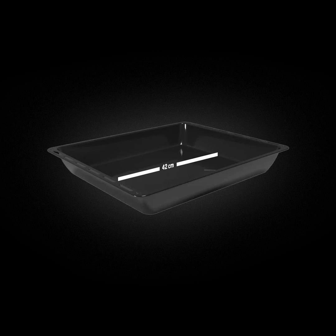 Emaye Dikdörtgen Tepsi 10*42cm