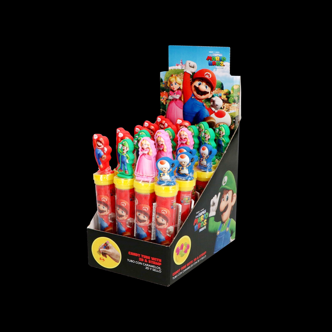 Super Mario Stamp Candy