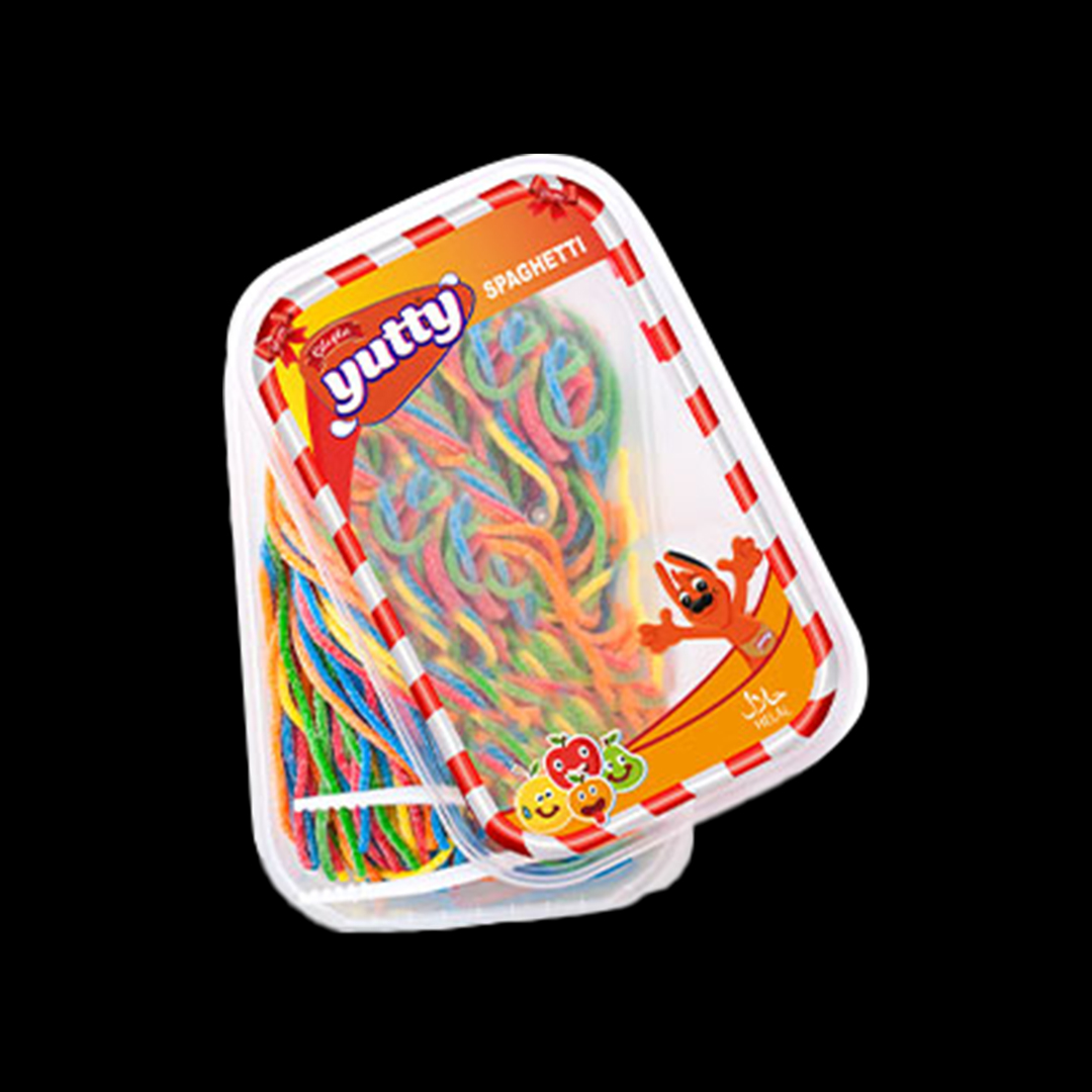 Yutty Spagetti Eksi KRS. Renkli 12x225gr