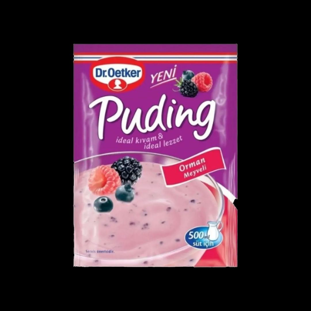 Dr. Oetker Pudding Meyveli 24x81gr