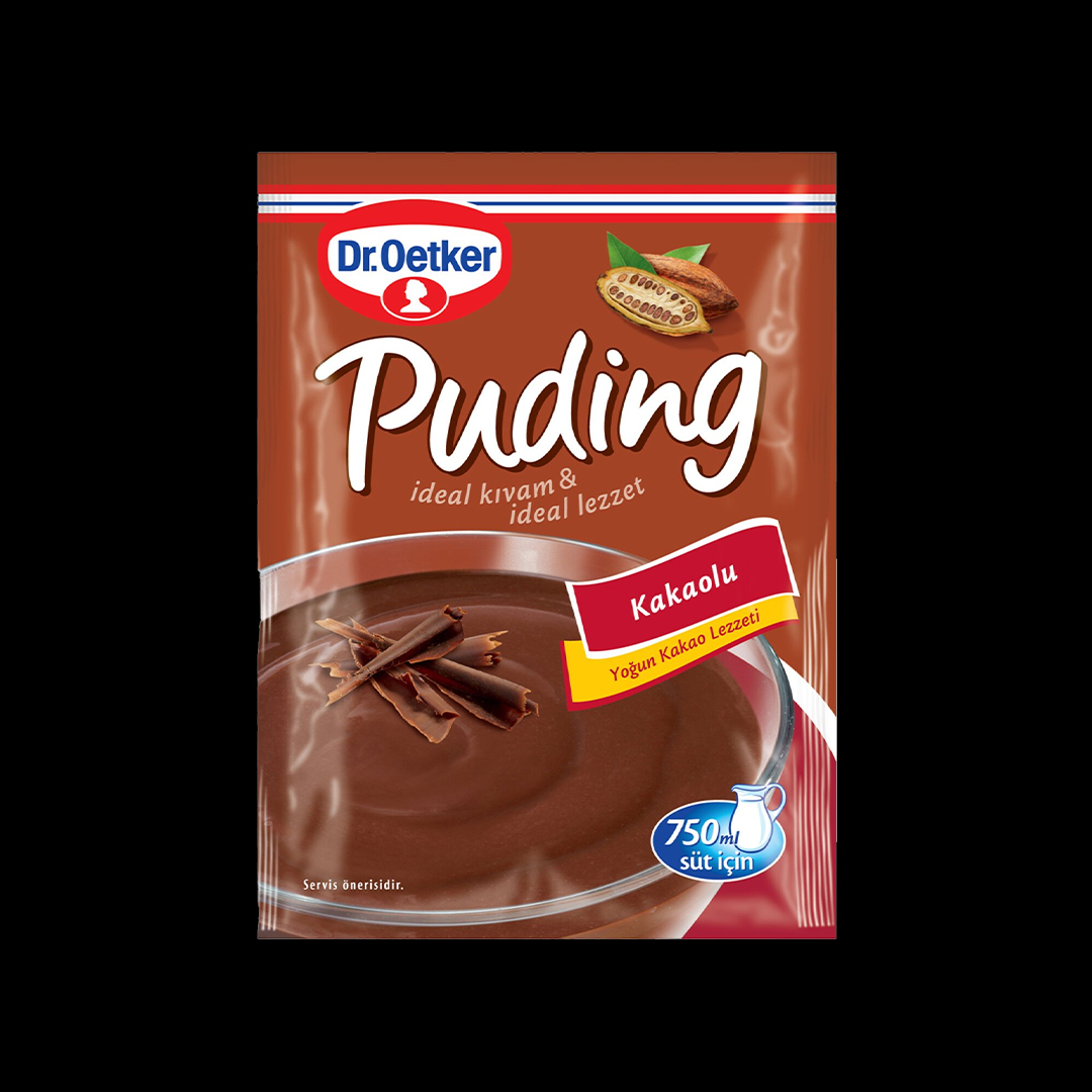 Dr. Oetker Pudding Cikolata Parcali 24x115gr