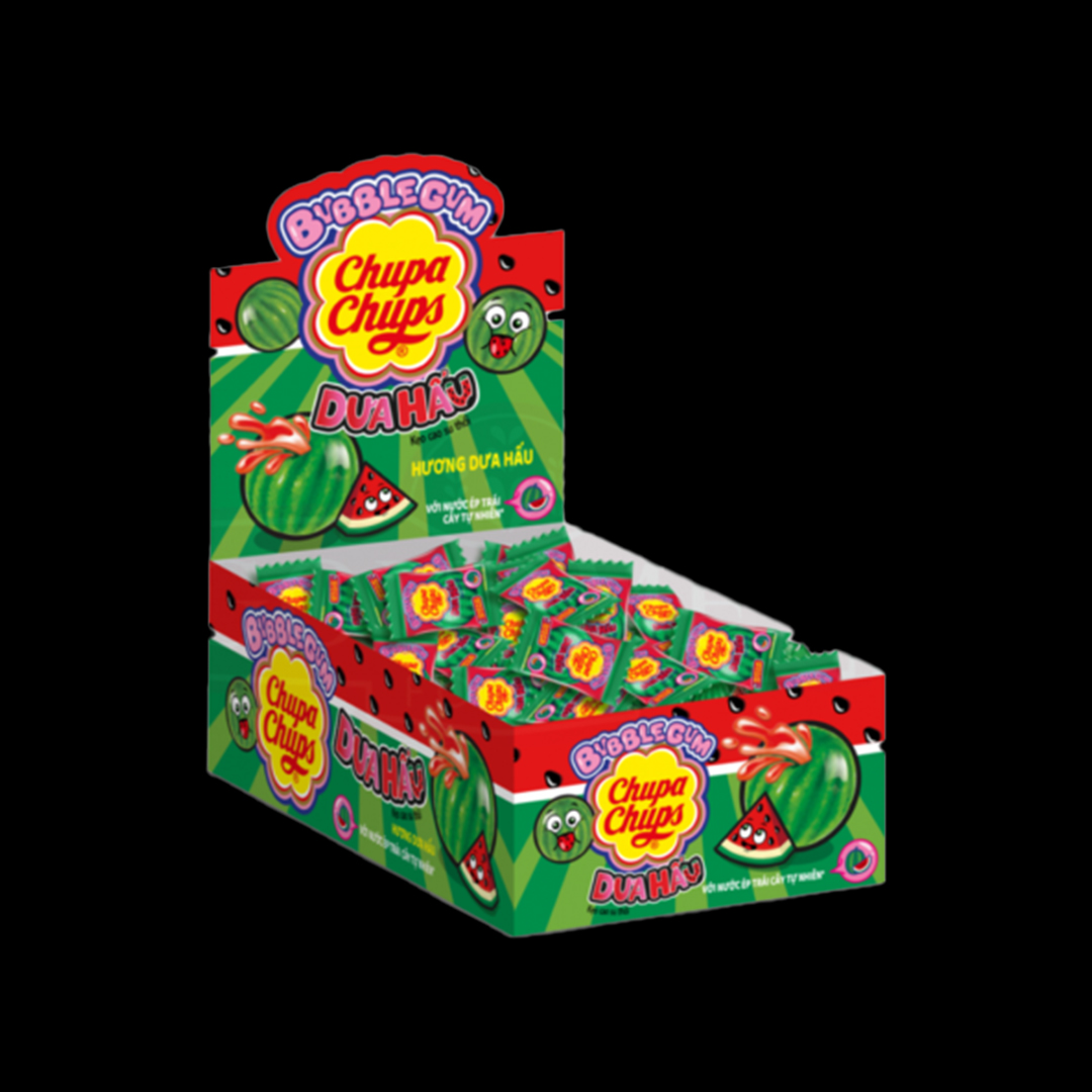 Chupa Chups Watermelon Bubblegum 74x4.5gr