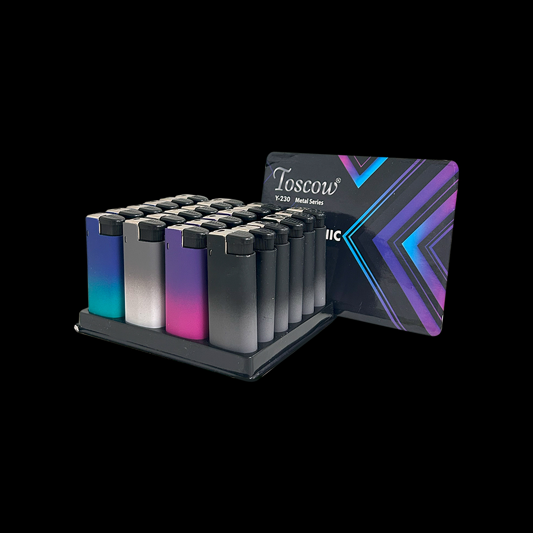 Lighter Toscow Y-230 Metal Case Electronic Cakmak