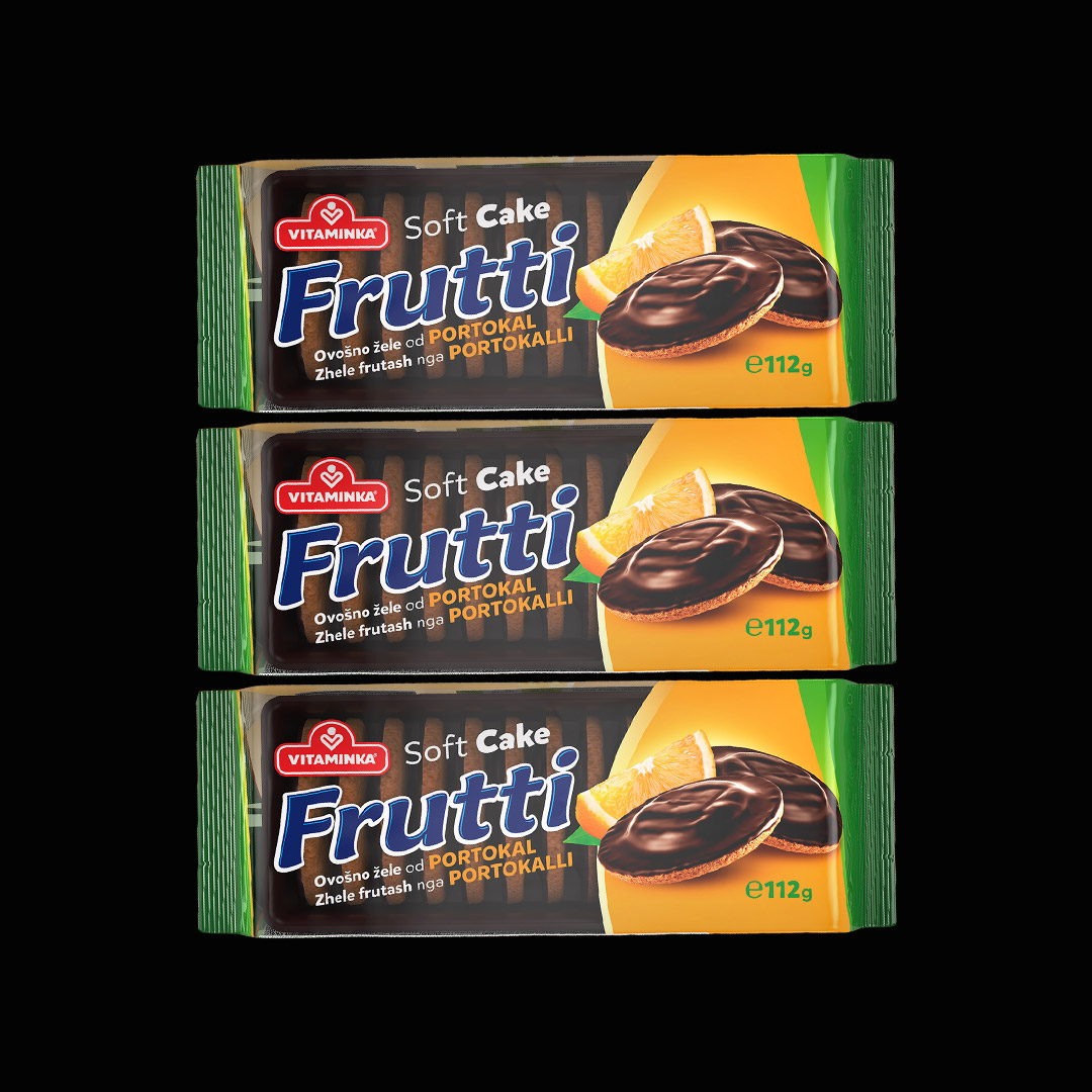Vitaminka Soft Cake Frutti Orange 3*8x112g CHF 2.79/Stk