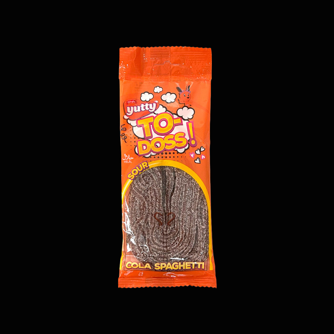 Yutty To-doss Belt Cola Spaghetti 12x80g -  CHF 0.89/Stk