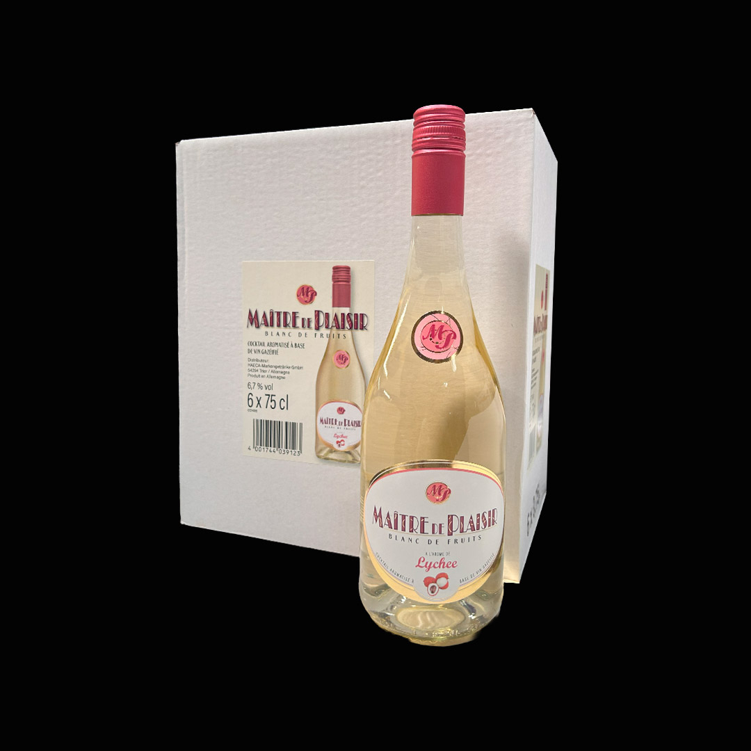 Maitre de Plaisir Lychee 6x75cl -  CHF 5.90/Stk