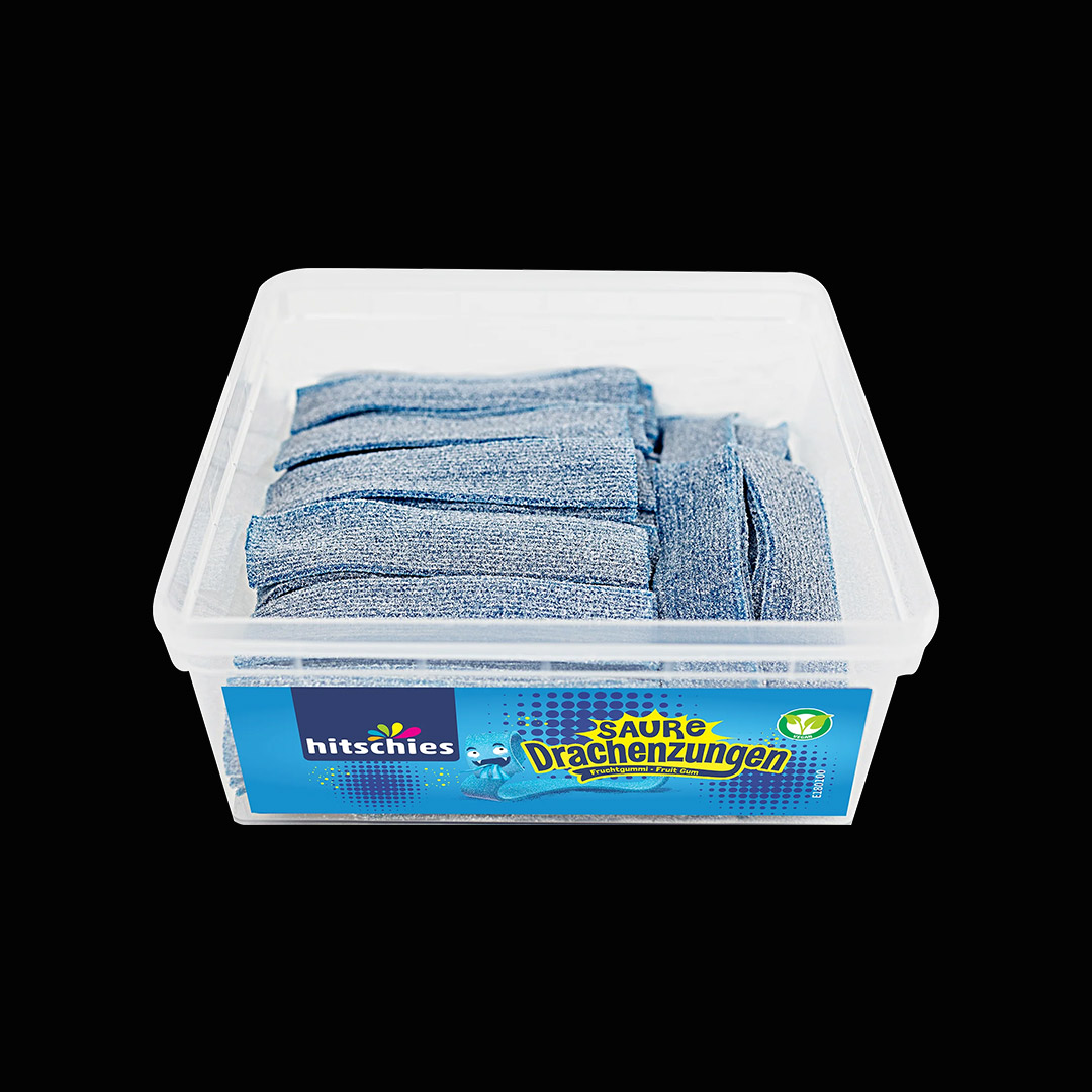 Hitschies Schnure Drachenzungen Blue 6x1000gr -  CHF 17.95/Stk