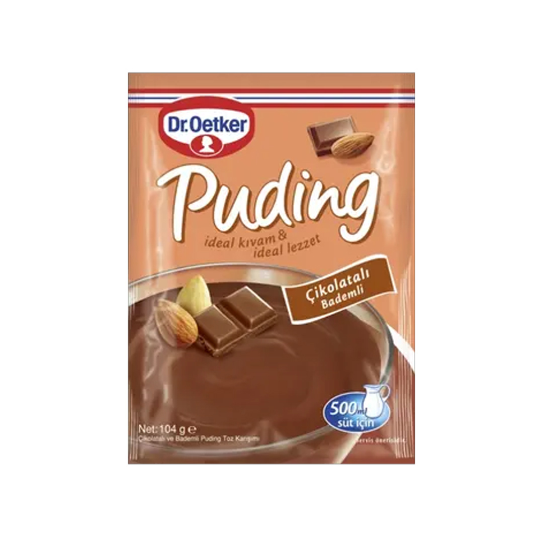 Dr. Oetker Cikolatali Bademli Puding 24x104g -  CHF 1.29/Stk