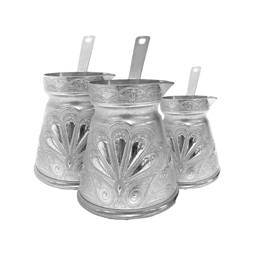 Cezve Nikel Gümüs 7 no -10stk-  CHF 7.90/Stk