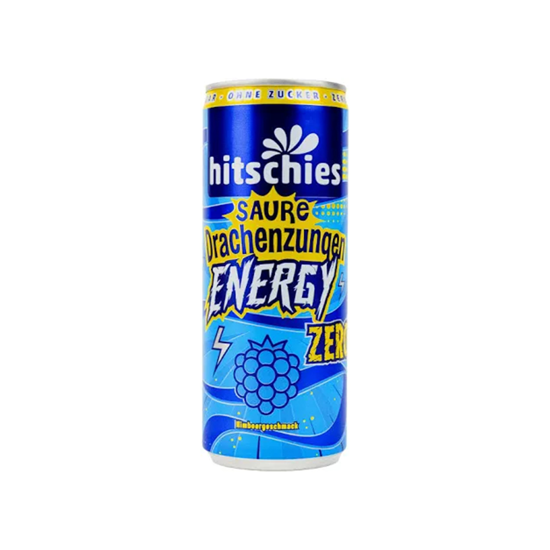 Hitschies Schnure Drachenzungen Energy Blue 24x250ml -  CHF 1.49/Stk