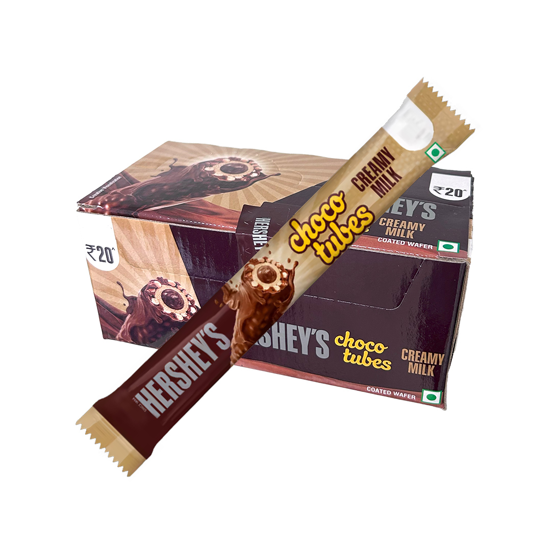Hershey's Choco Tubes Cookies Creamy Milk 2x12x21g  - CHF 0.89/Stk