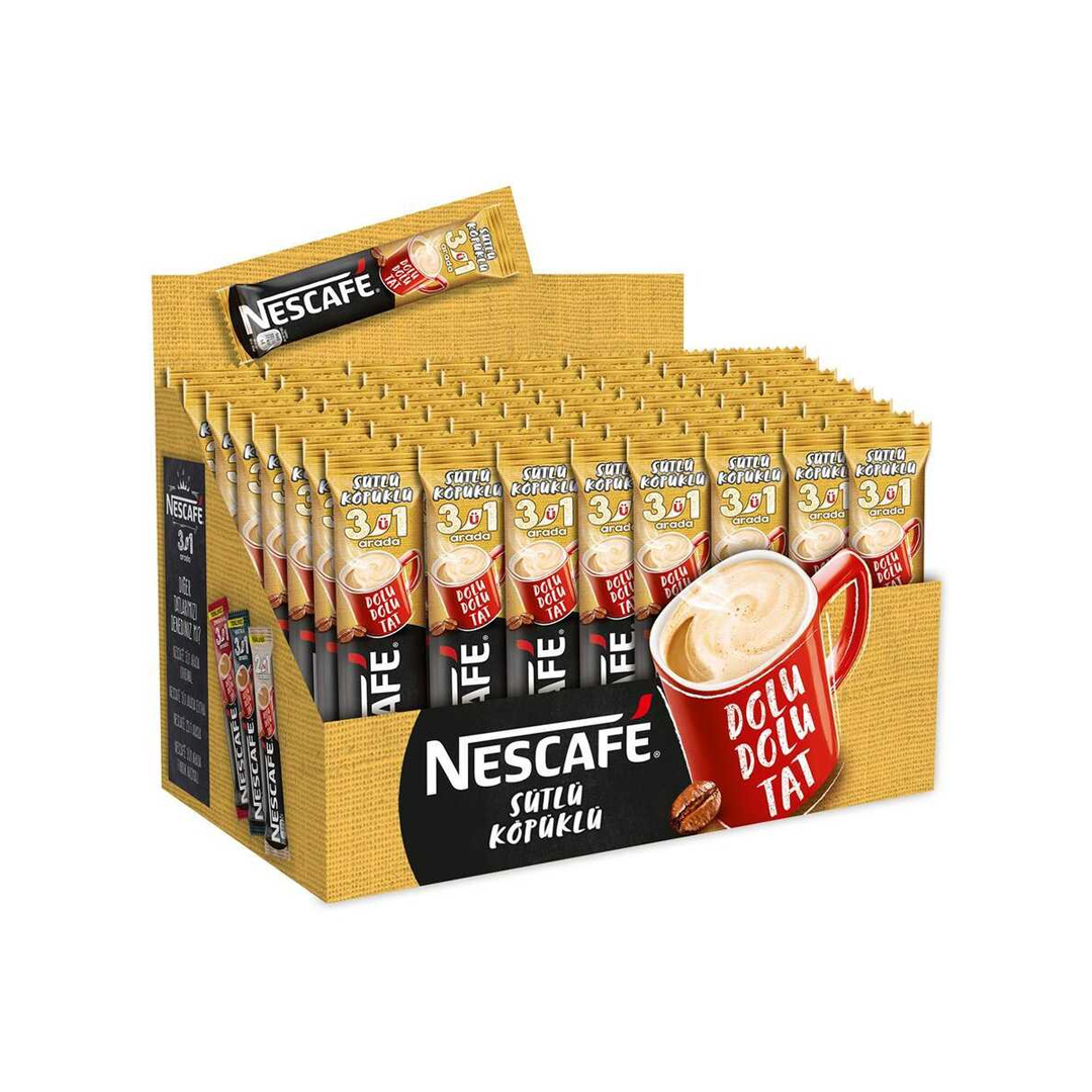 Nescafe 3ü1 arada Sütlü Köpüklü 56x17.4g