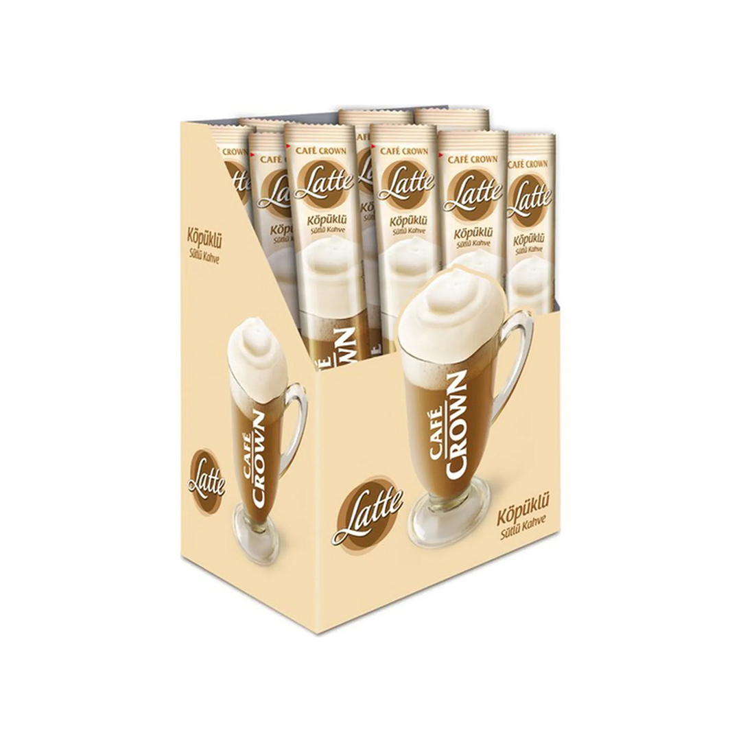 Cafe Crown Latte Sütlü Köpüklü 24x17g
