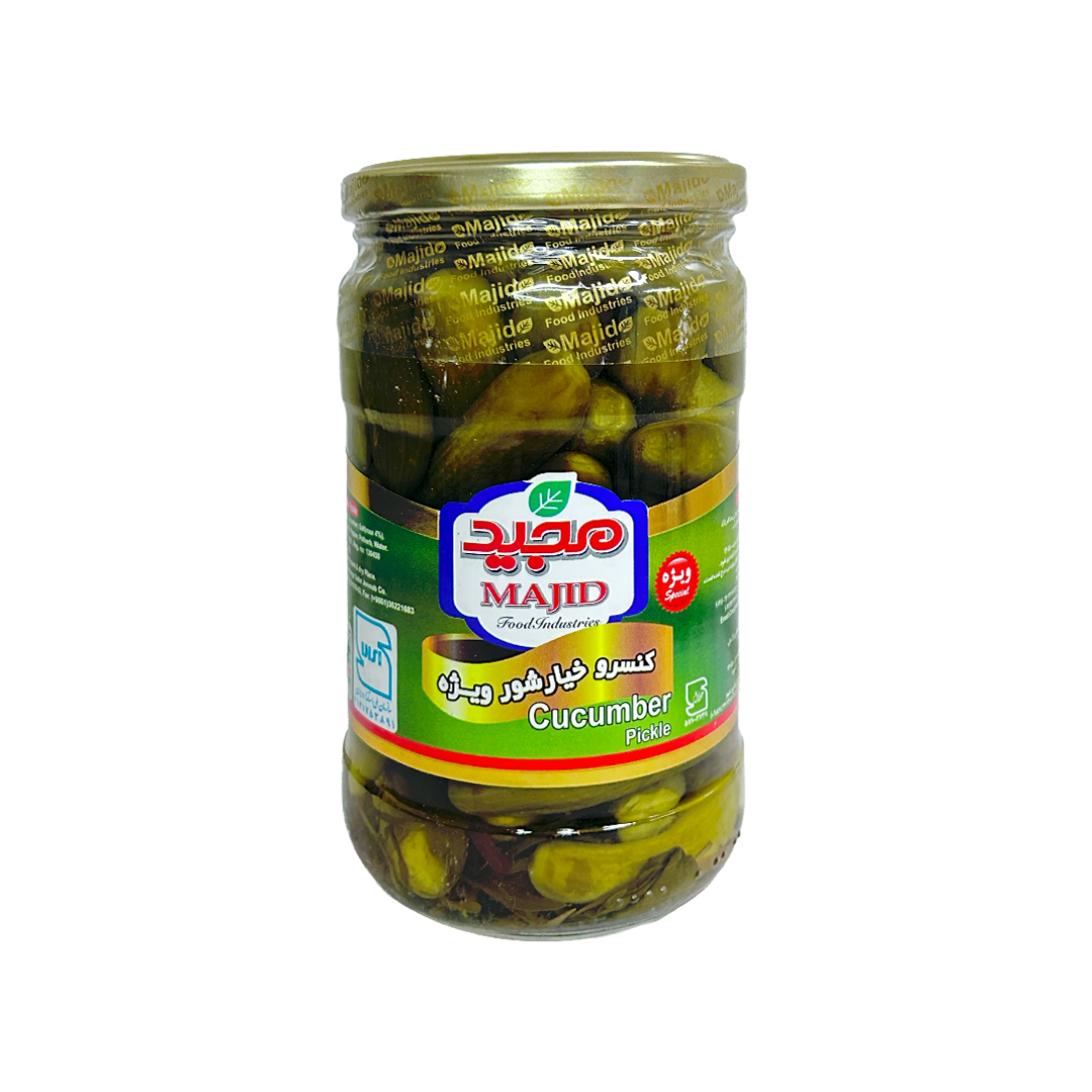 Majid Torshi Ausgezeichnete Gewürzgurke 12x670g