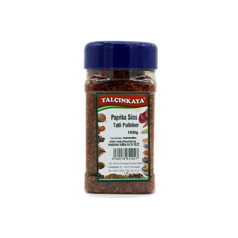 Paprika Edelsüß Tatli Tozbiber (K.Pet) 12X170g - CHF STK/ 1,95