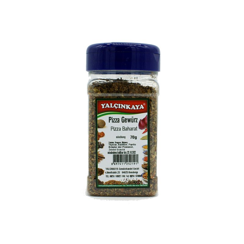 Pizza Gewürz Pizza Baharat (k.Pet) 12x70g - CHF STK/ 1,75