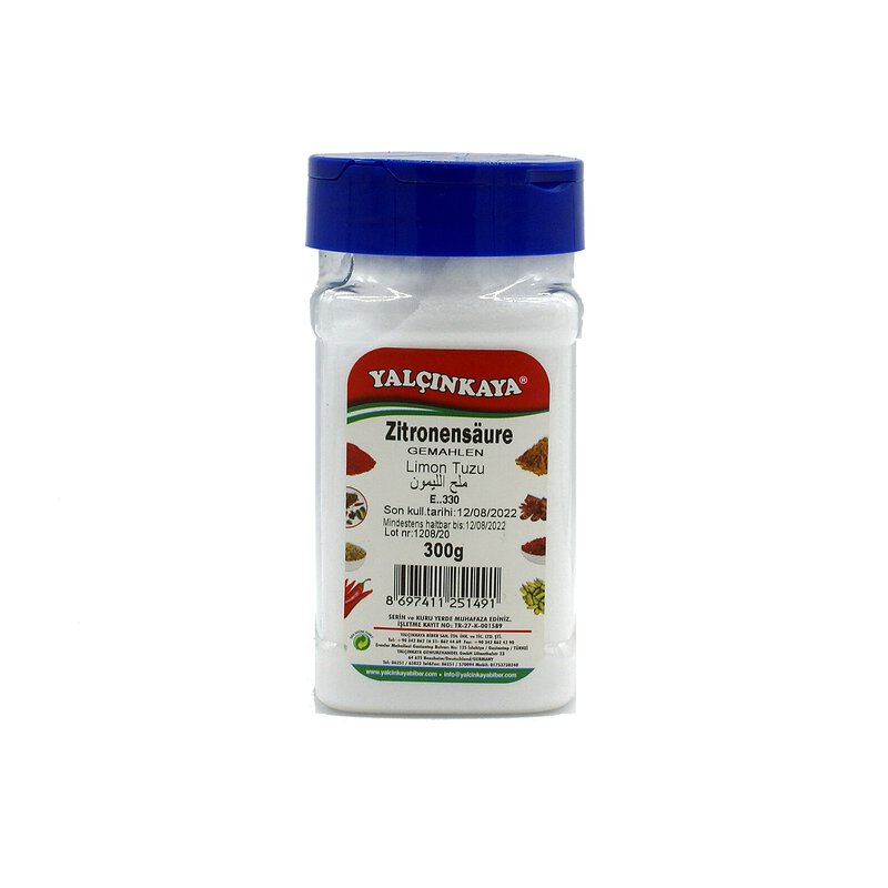 Zitronensäure - Limon Tuzu 12x300g - CHF STK/ 2,45