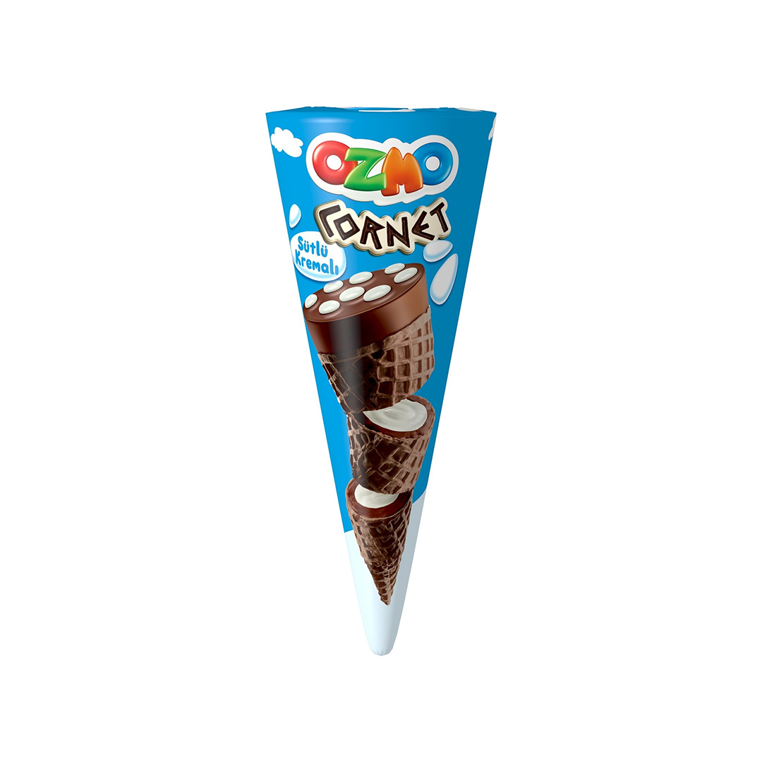 Ozmo Cornet Sütlü Kremali 24x25g - CHF STK/ 0,75