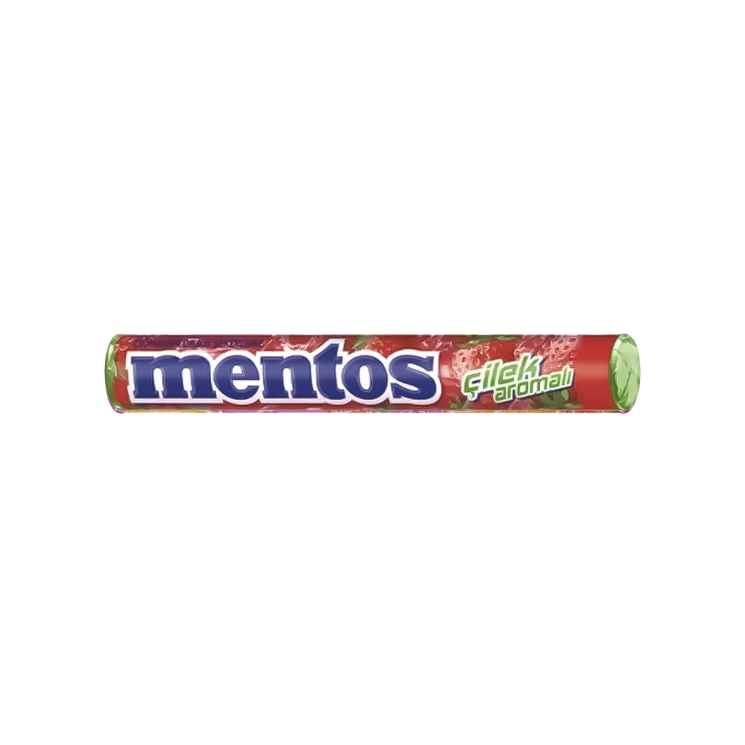 Mentos Cilekli Draje Seker 20x37,5g - CHF STK/ 0,85