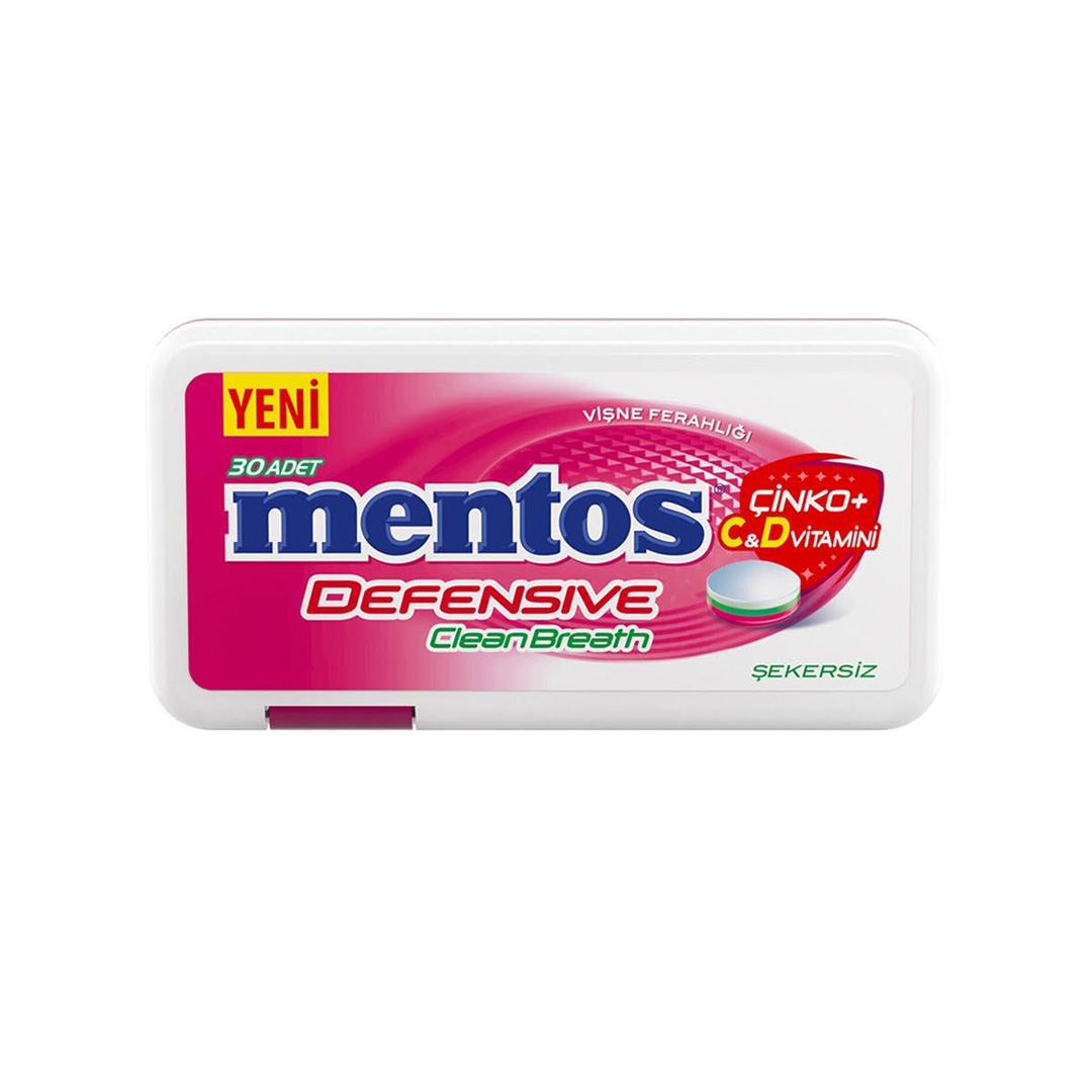 Mentos Clean Breath Defensive Visne Tablet 12x21g - CHF STK/ 1,75