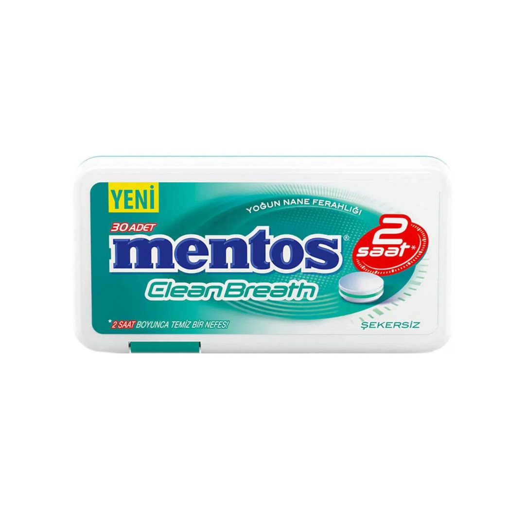 Mentos Clean Breath Yogun Nane Tablet 12x21g - CHF STK/ 1,75