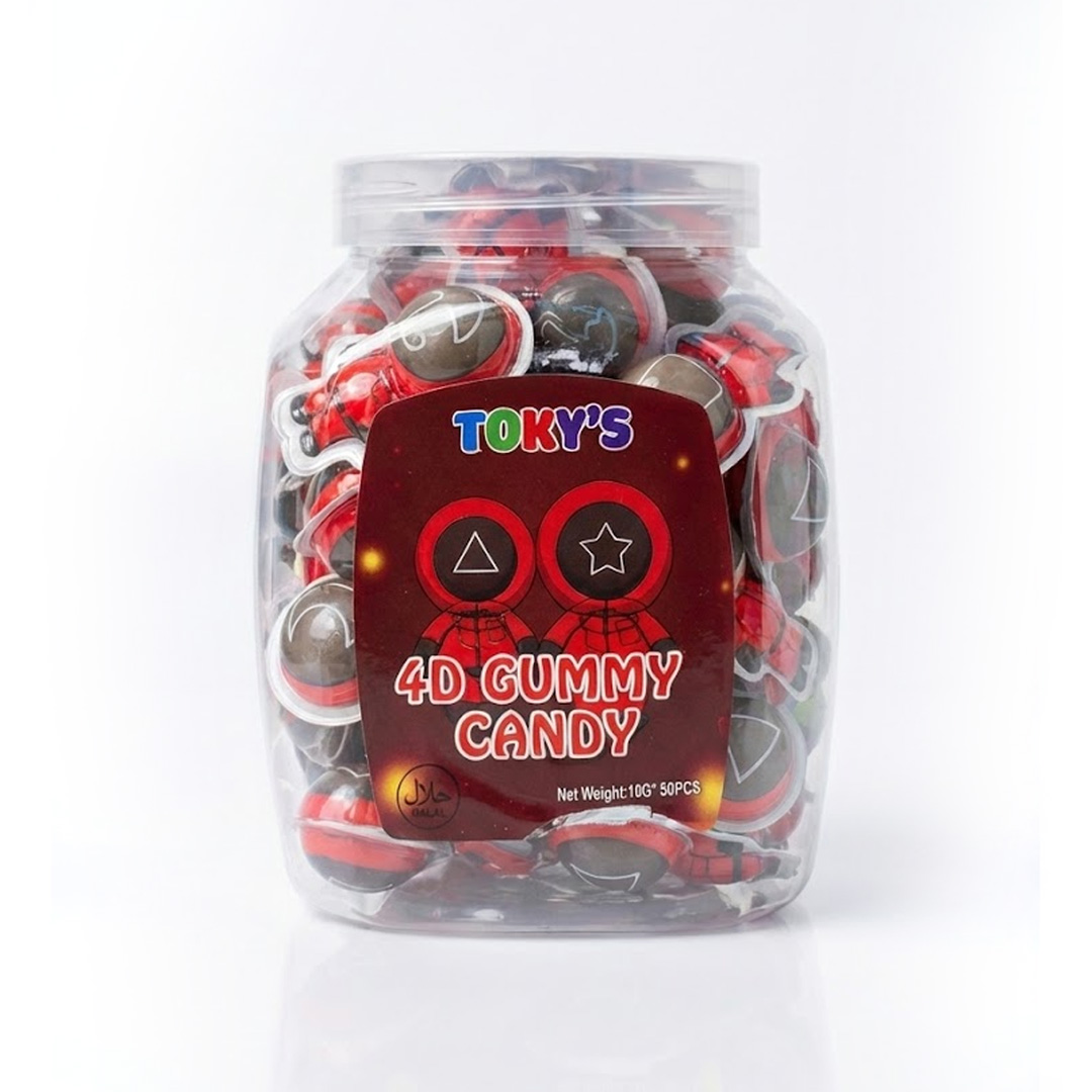 Toky's 4D Gummy Candy 50x10g