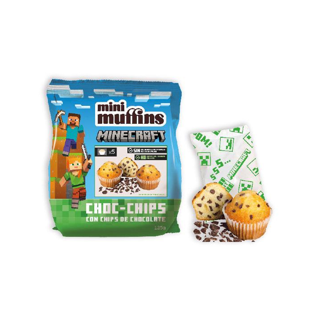Mini Muffins Minecraft Choco Chips 10x125g - CHF/ 1.89 St