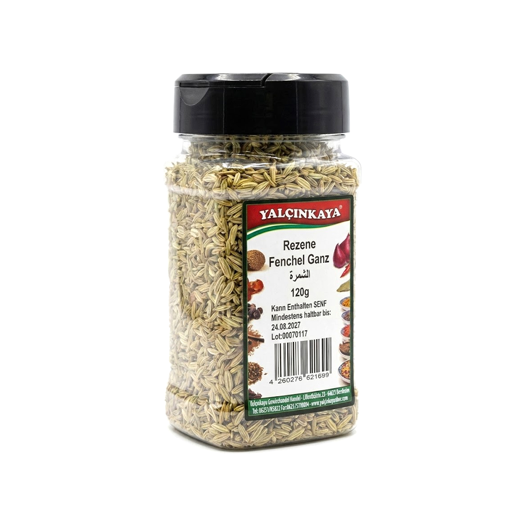 Fenchel Ganz - Rezene 12x120g