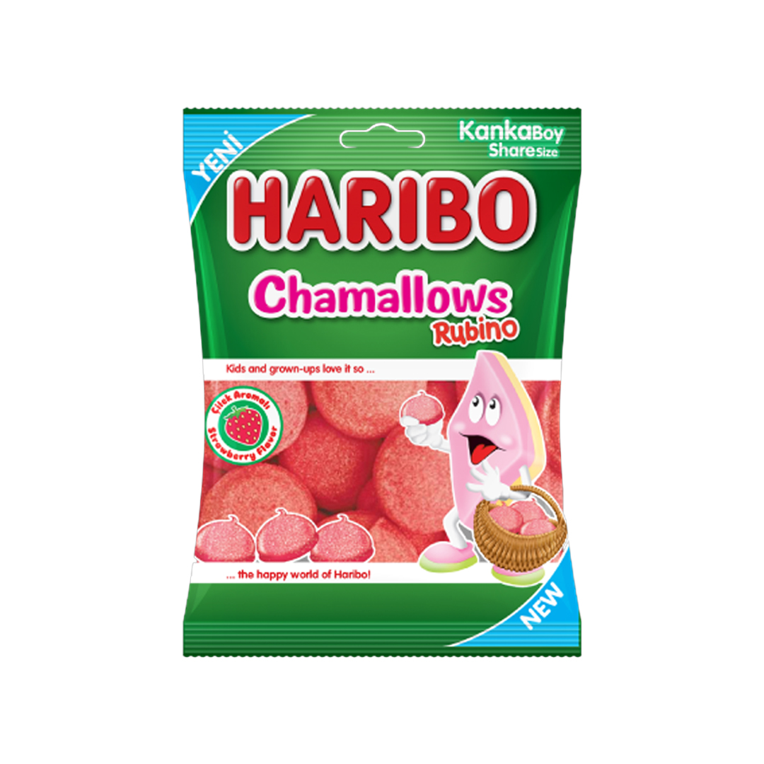 Haribo Soft Candy Cham Rubino 24x70 Gr