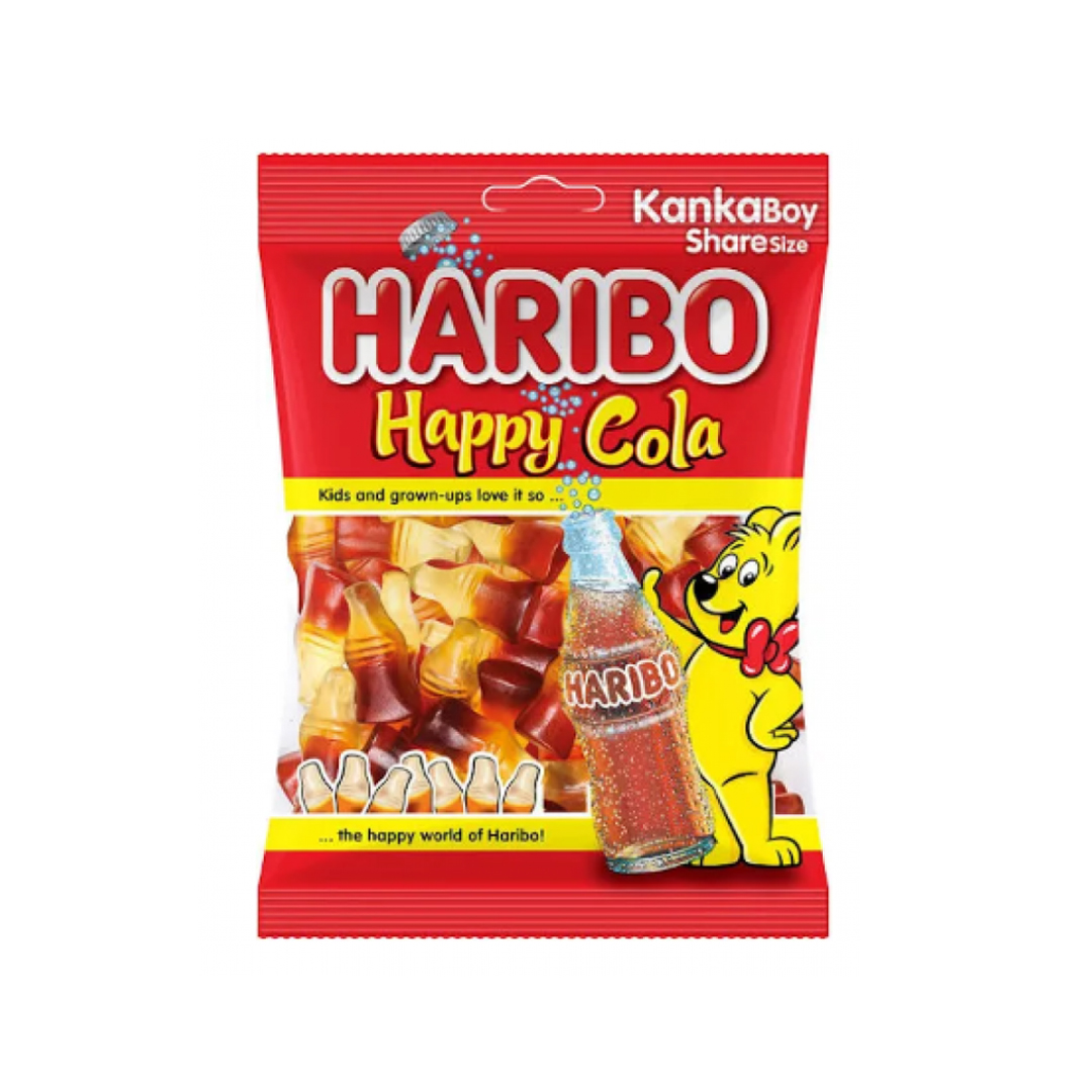 Haribo Soft Candy Happy Cola 30x80 Gr