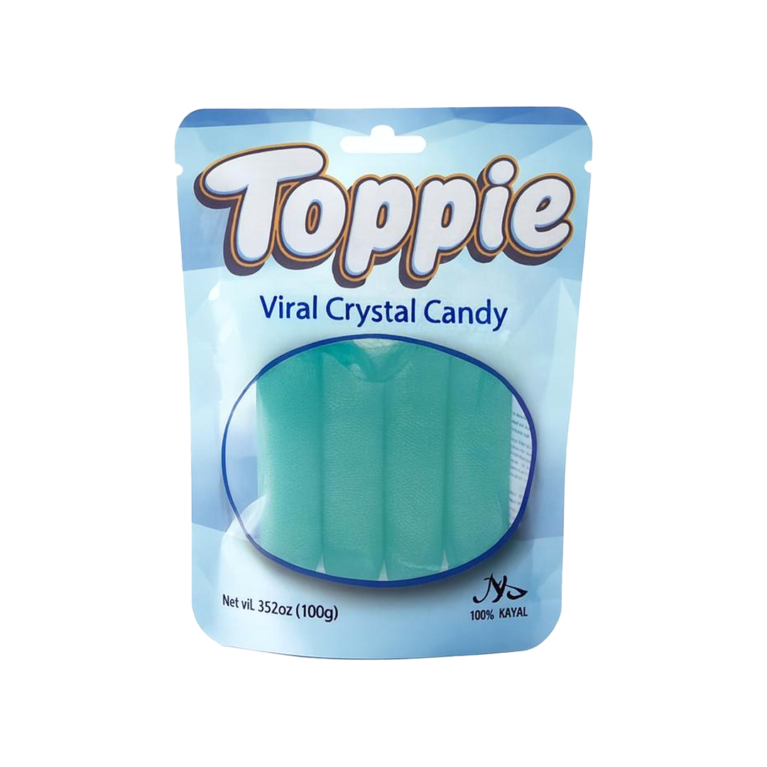 Toppie Viral Crystal Candy Blueberry 16x100g