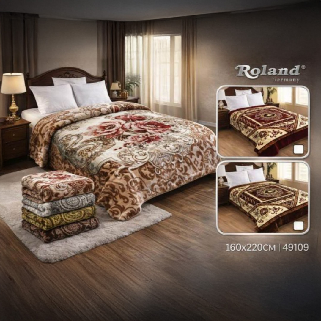 Roland Tek Kişilik Battaniye 160x220cm